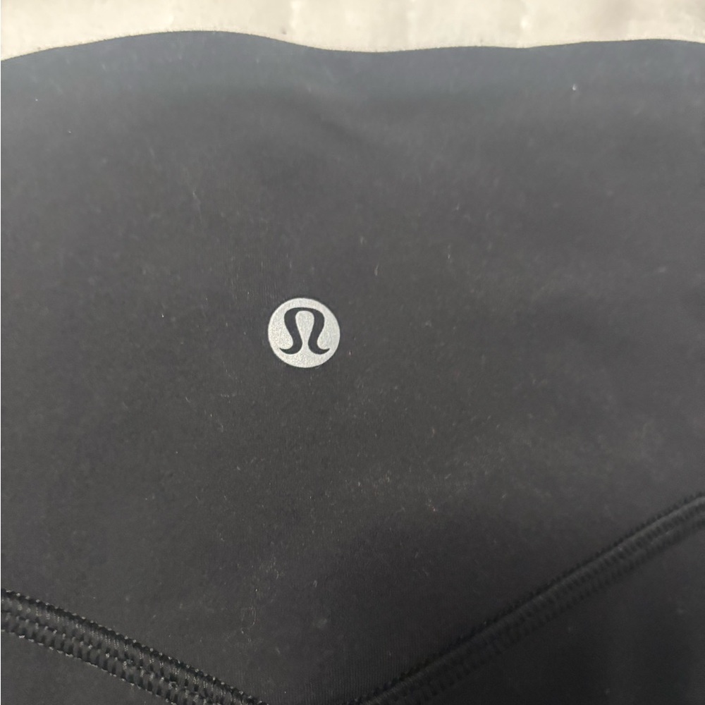 lululemon athletica women’s black jogger style legging
